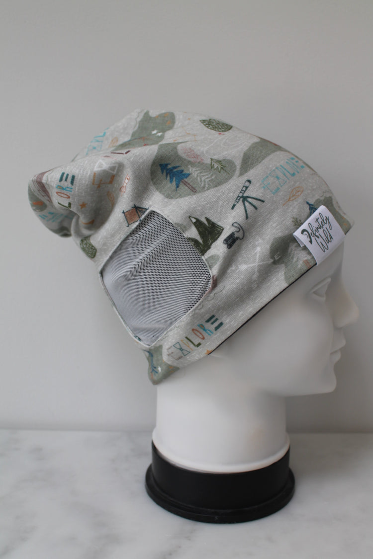 Cochlear Implant/Hearing Aid Beanie Hat