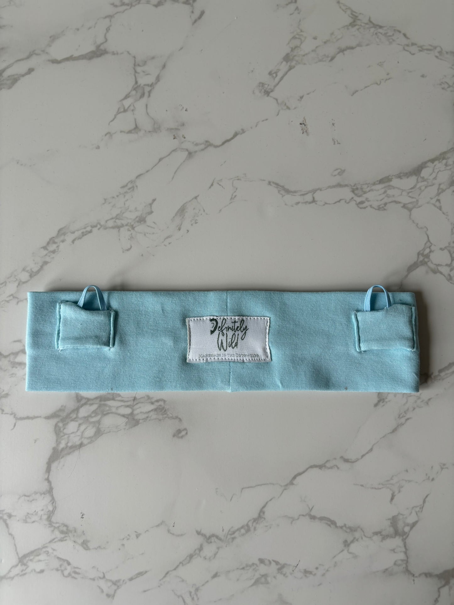 Straight Pocket Headband for Cochlear Implants - Ready to Post