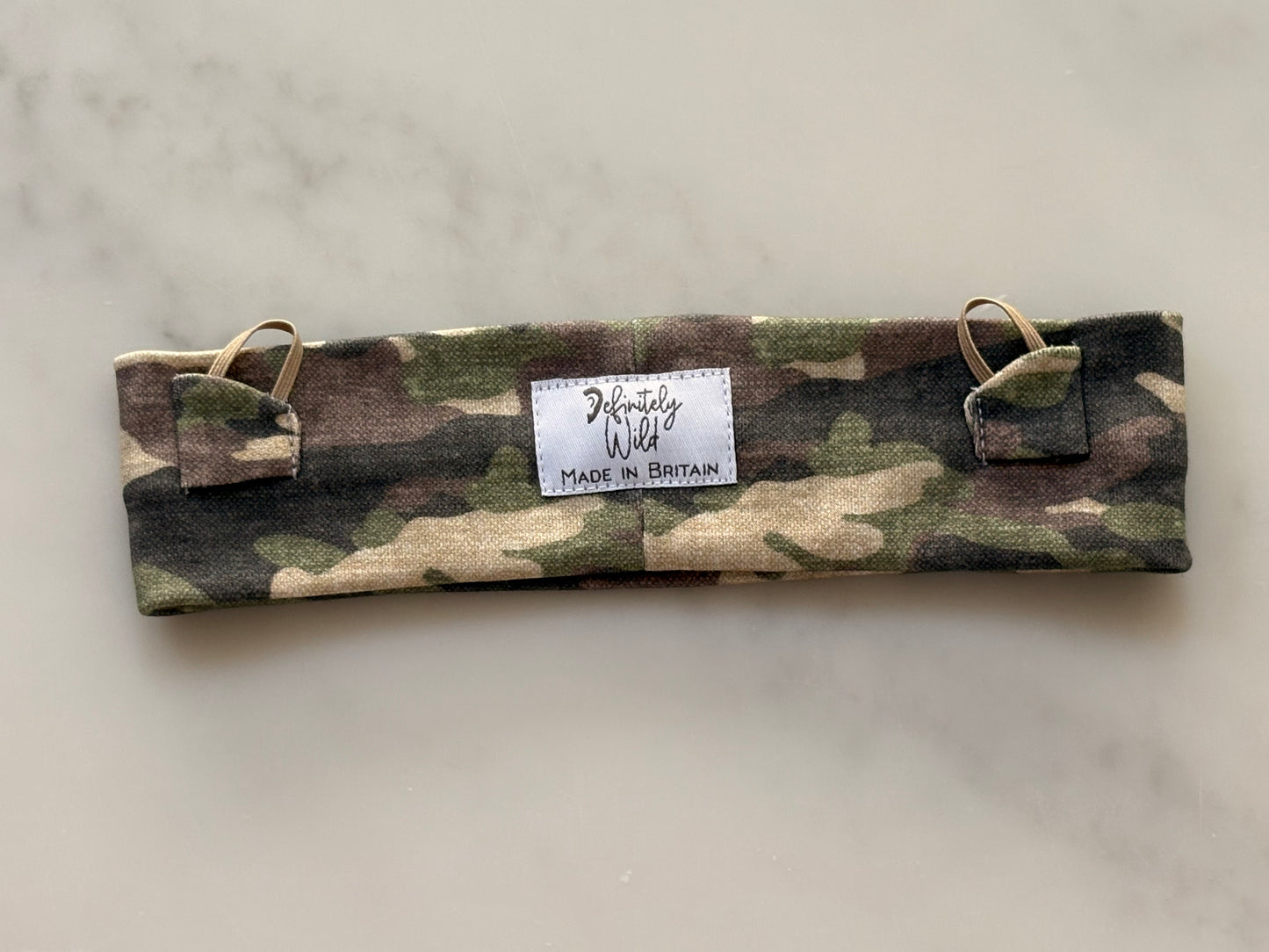 Bow Pocket Headband for Cochlear Implants - Print