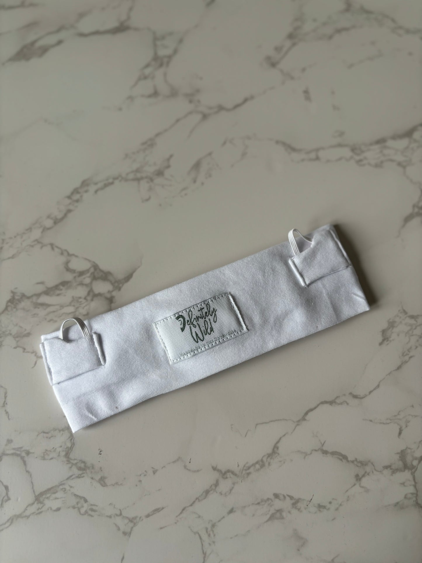 Straight Pocket Headband for Cochlear Implants - Ready to Post