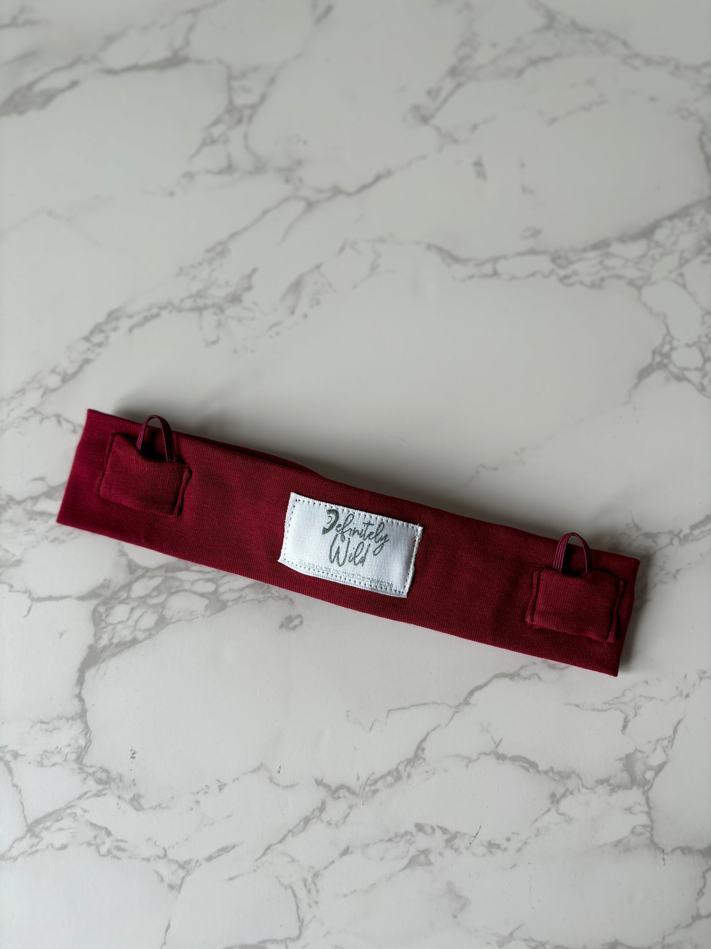 Straight Pocket Headband for Cochlear Implants - Ready to Post