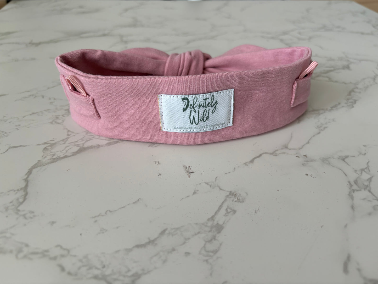 Bow Pocket Headband for Cochlear Implants - Solid Colour
