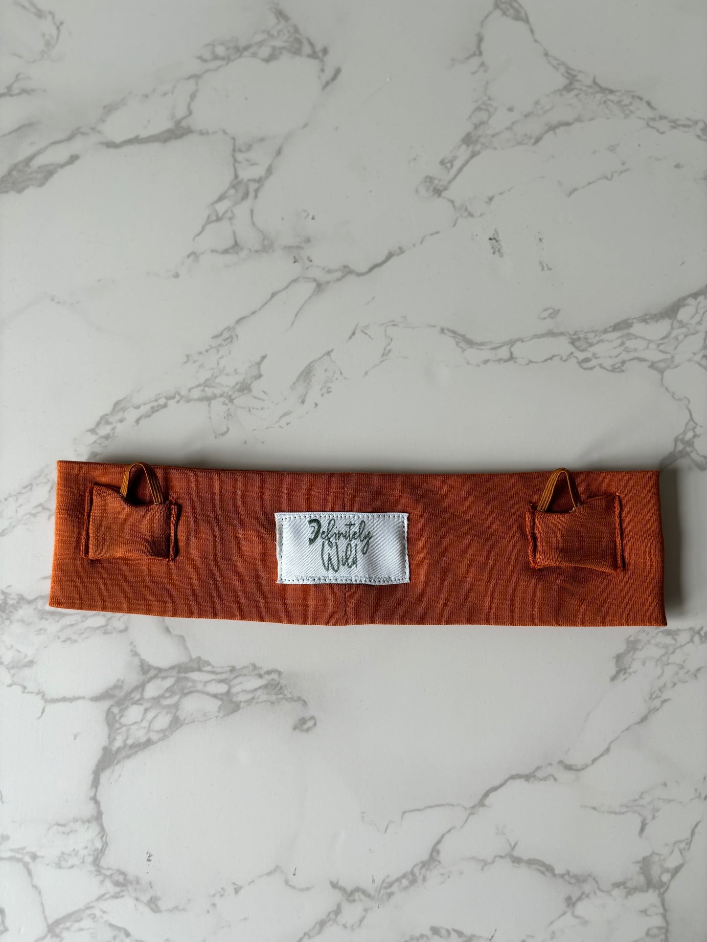 Straight Pocket Headband for Cochlear Implants - Ready to Post