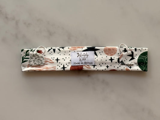 Straight Pocket Headband for Cochlear Implants - Print