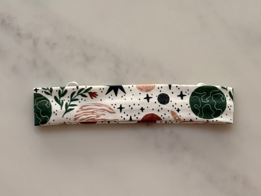 Straight Pocket Headband for Cochlear Implants - Print
