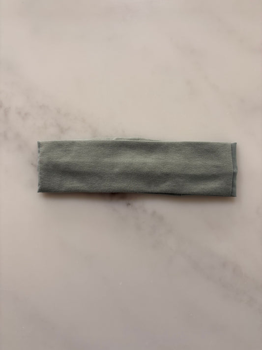 Straight Mesh Headband for Cochlear Implants and Hearing Aids - Solid Colour