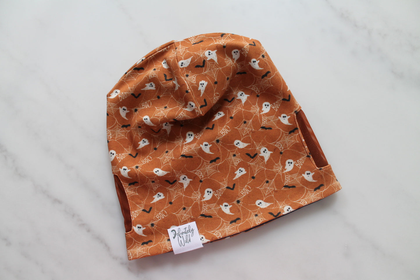Gorro Boo Ghosts de implante coclear/audífono