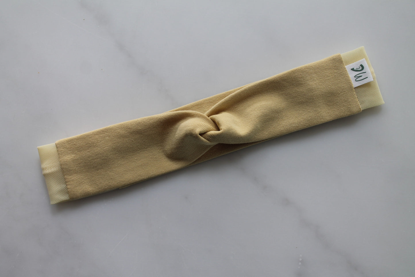 Twist Mesh Headband for Cochlear Implant/Hearing Aid - Solid Colour