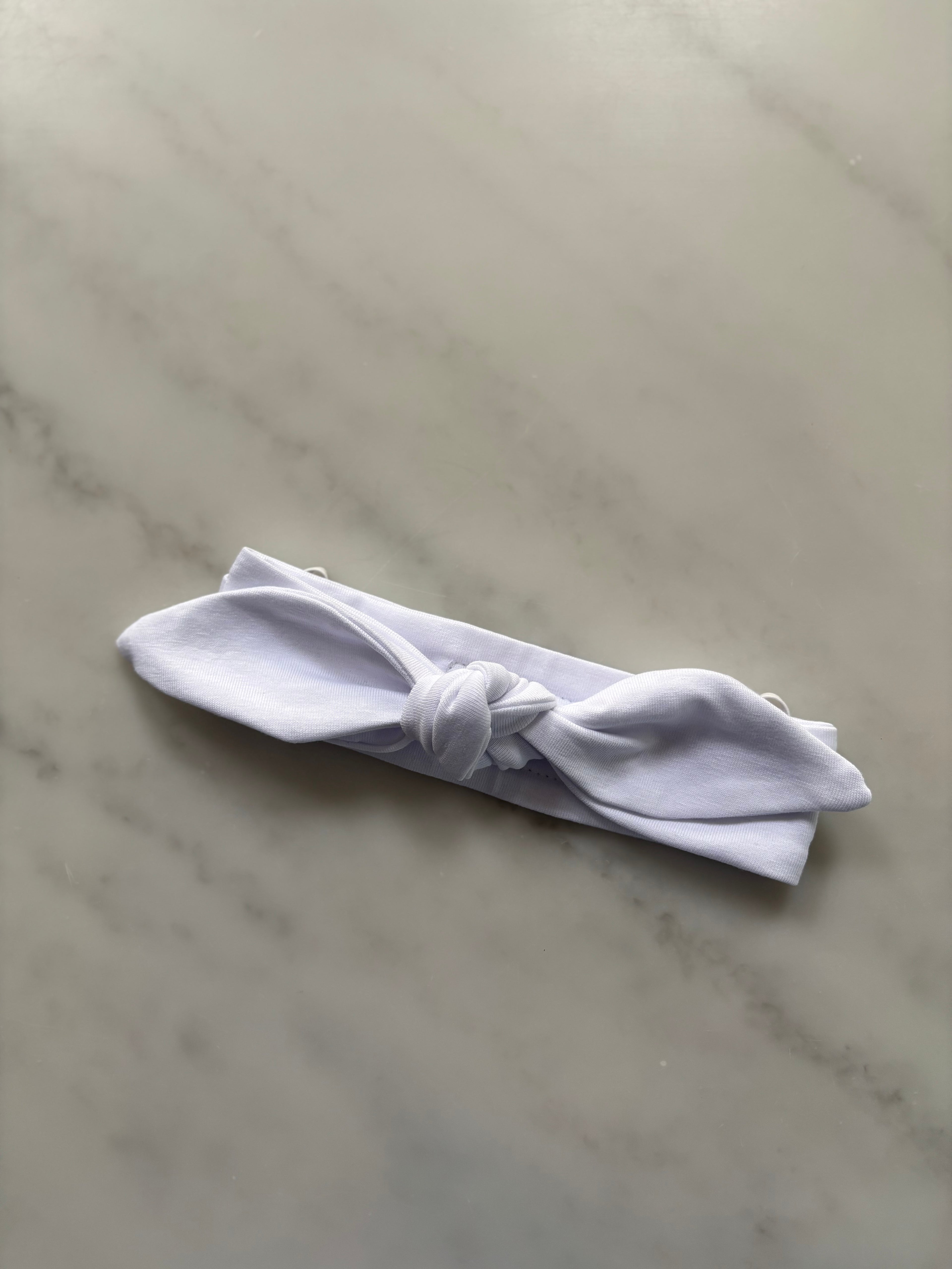 Bow Pocket Headband for Cochlear Implants - Solid Colour