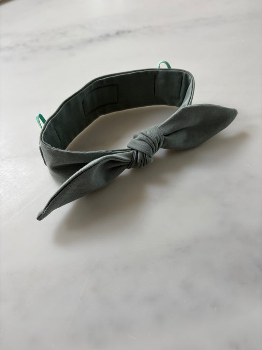 Bow Pocket Headband for Cochlear Implants - Solid Colour