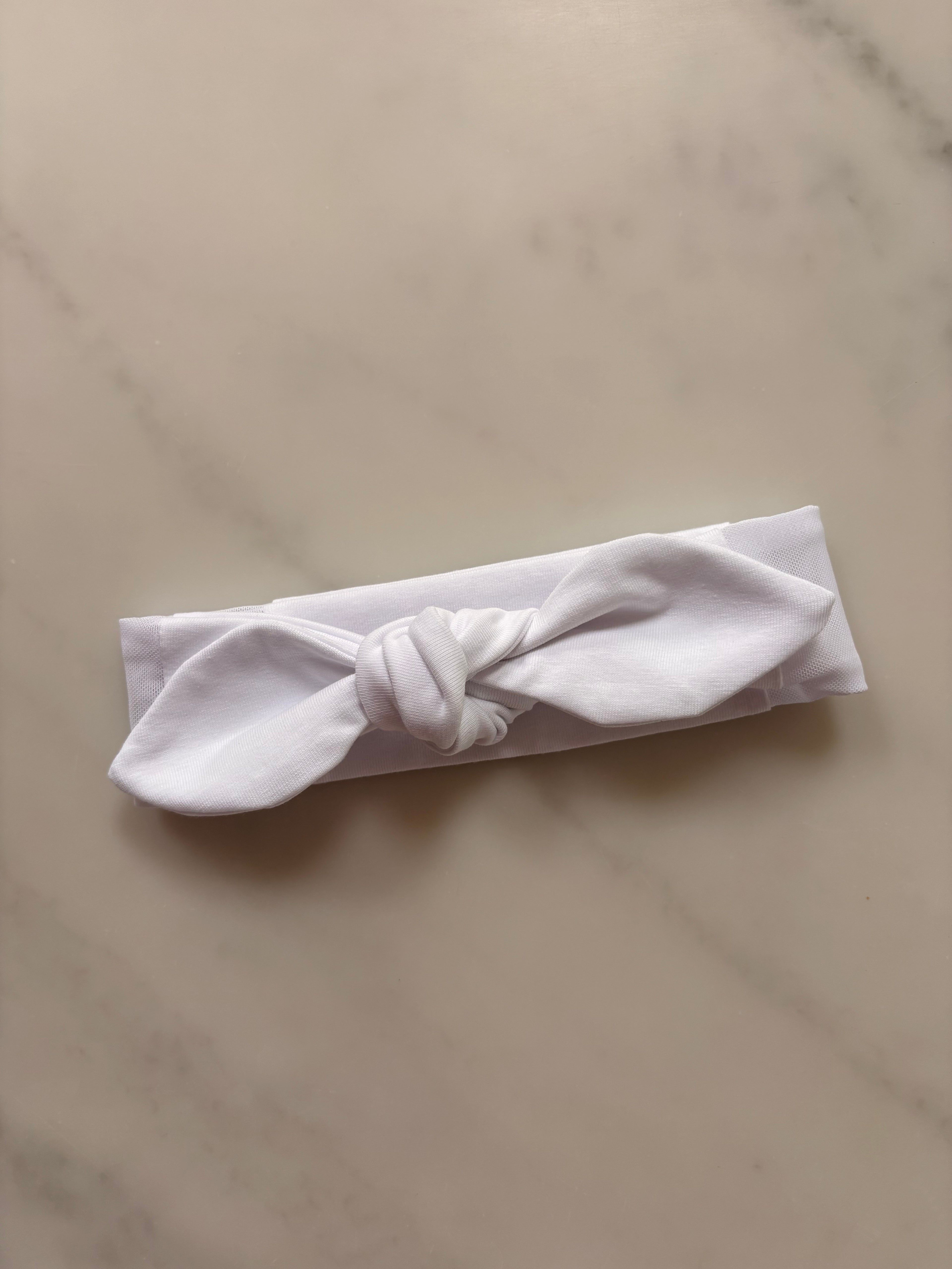 Bow Mesh Headband for Cochlear Implants and Hearing Aids - Solid Colour