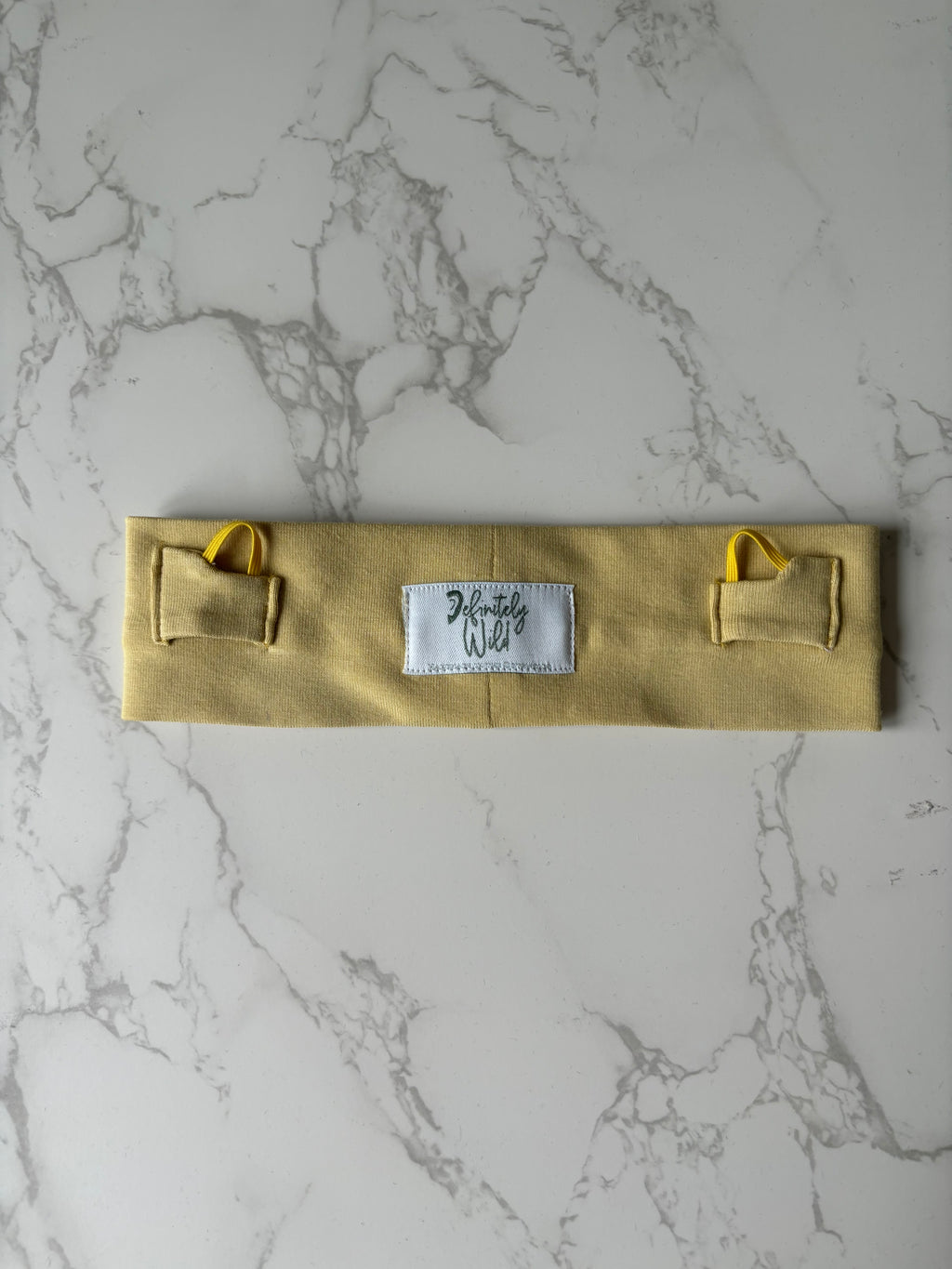 Cochlea-Implantat/Hörgerät, einfarbiges Twist-Stirnband