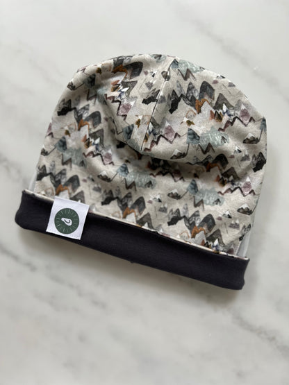 Mountains Await Everyday Style Beanie Hat