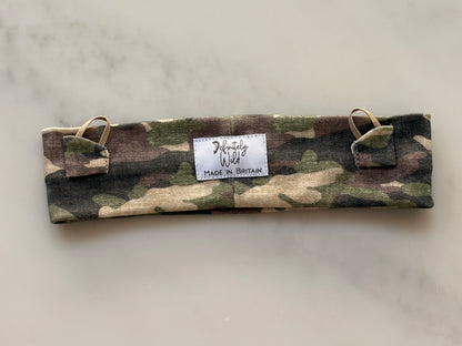Bow Pocket Headband for Cochlear Implants - Print