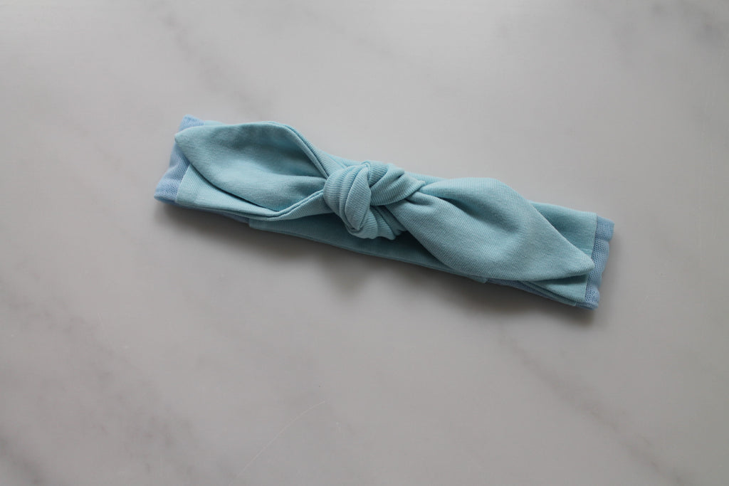 Bow Mesh Headband for Cochlear Implants and Hearing Aids - Solid Colour