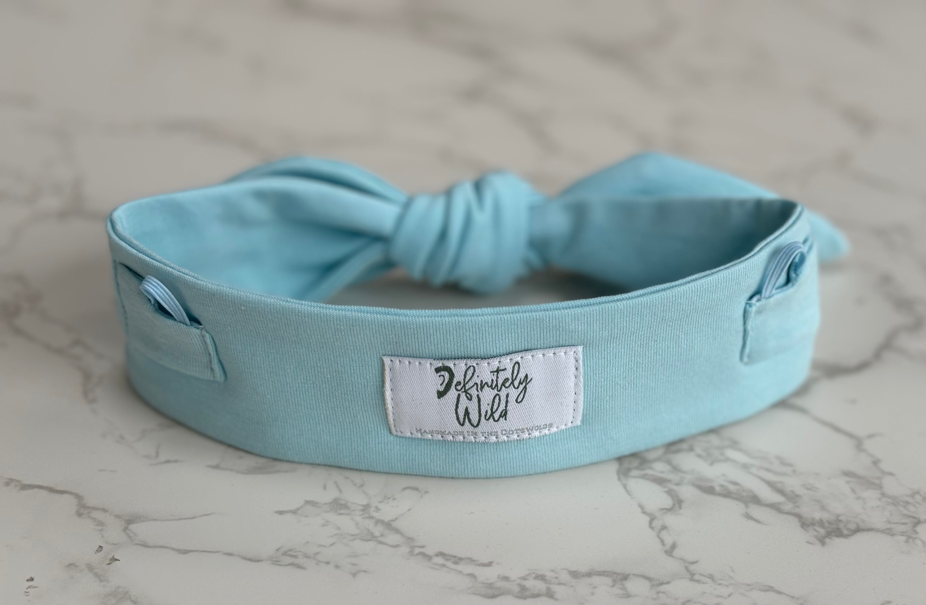 Diadema con lazo de color sólido para implante coclear/audífono