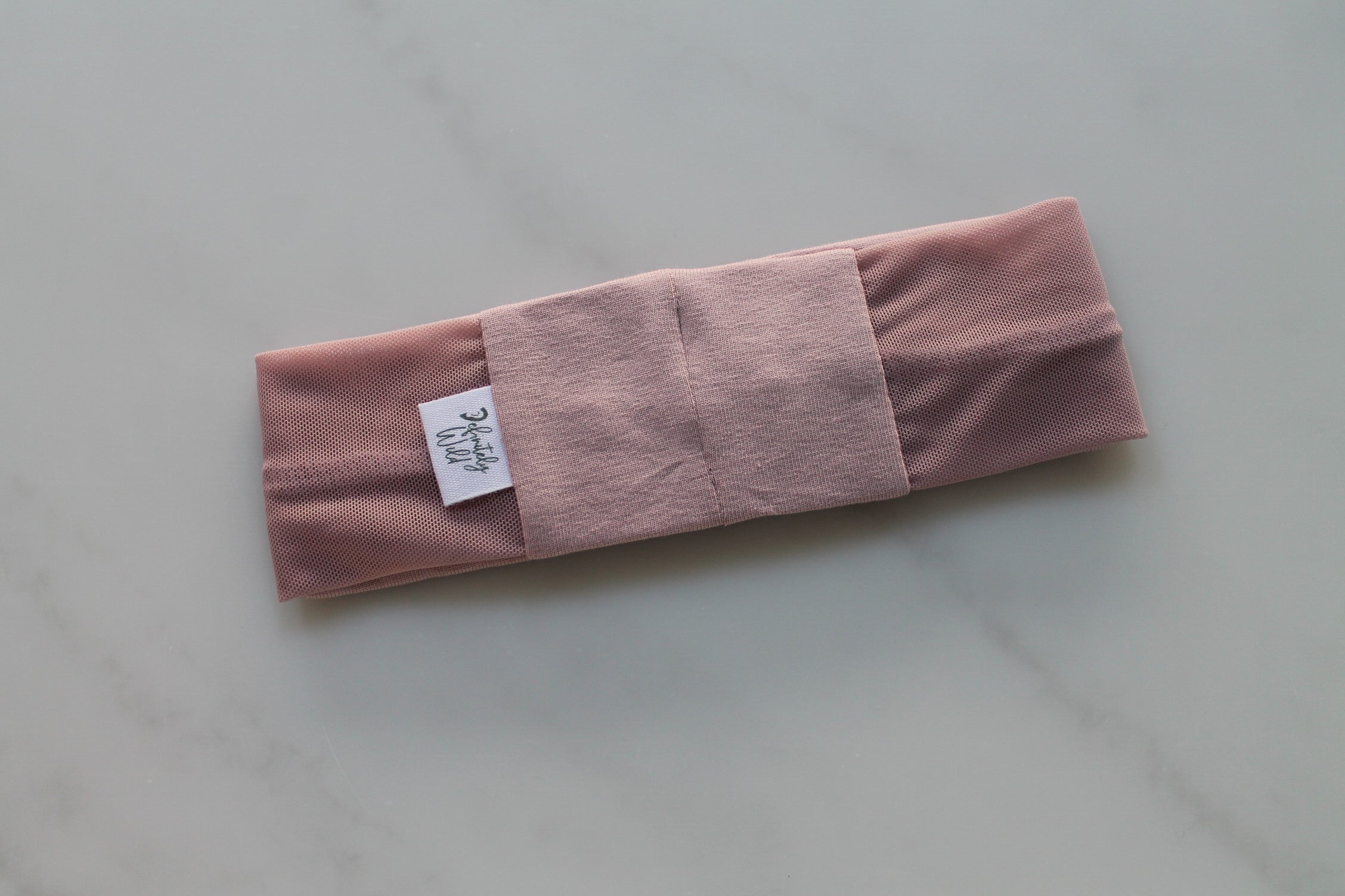 Cochlea-Implantat/Hörgerät, einfarbig, gerades Stirnband