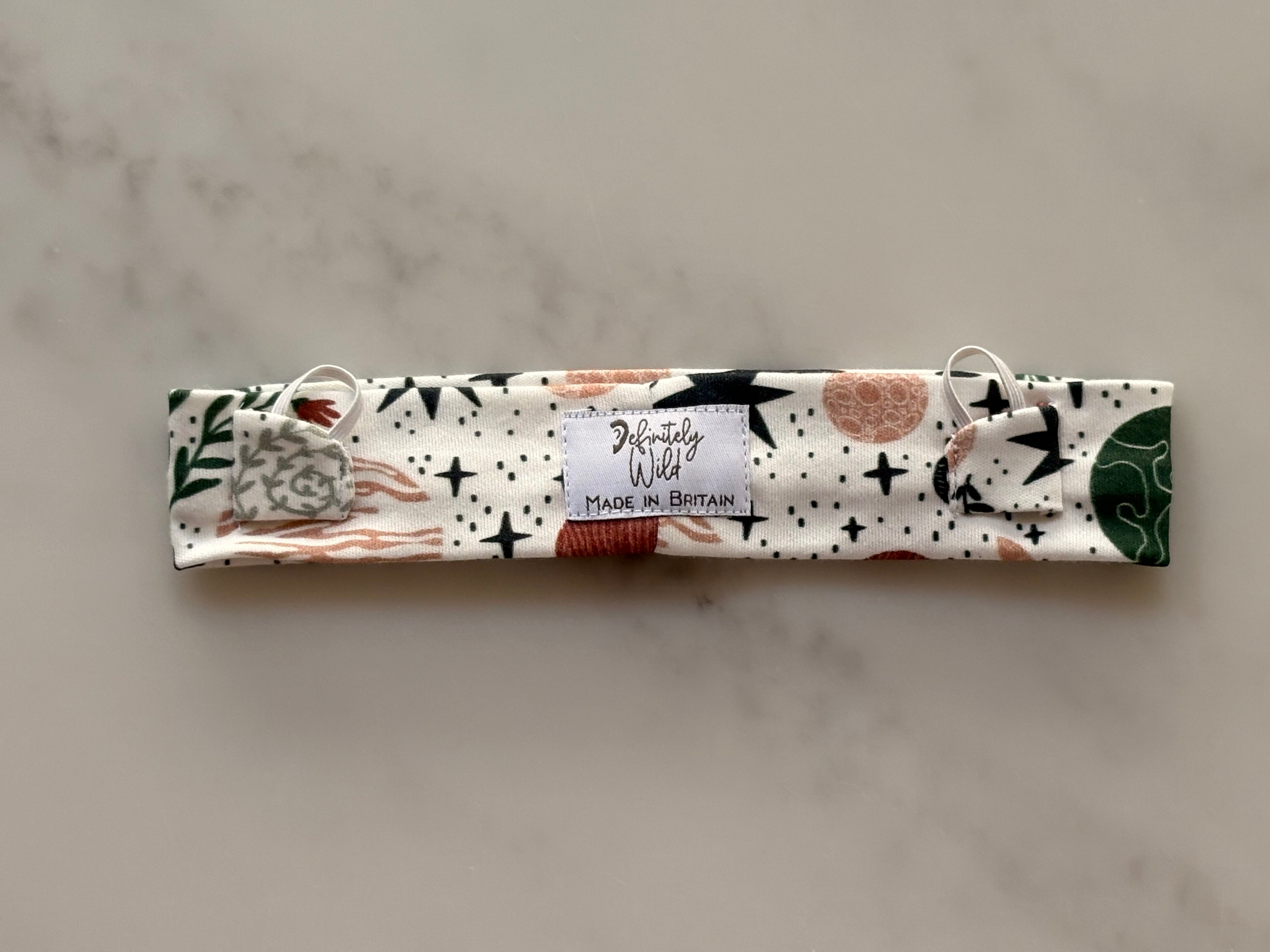 Bow Pocket Headband for Cochlear Implants - Print