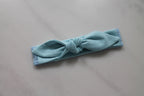 Bow Mesh Headband for Cochlear Implants and Hearing Aids - Solid Colour