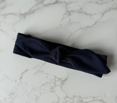 Bow Mesh Headband for Cochlear Implants and Hearing Aids - Solid Colour