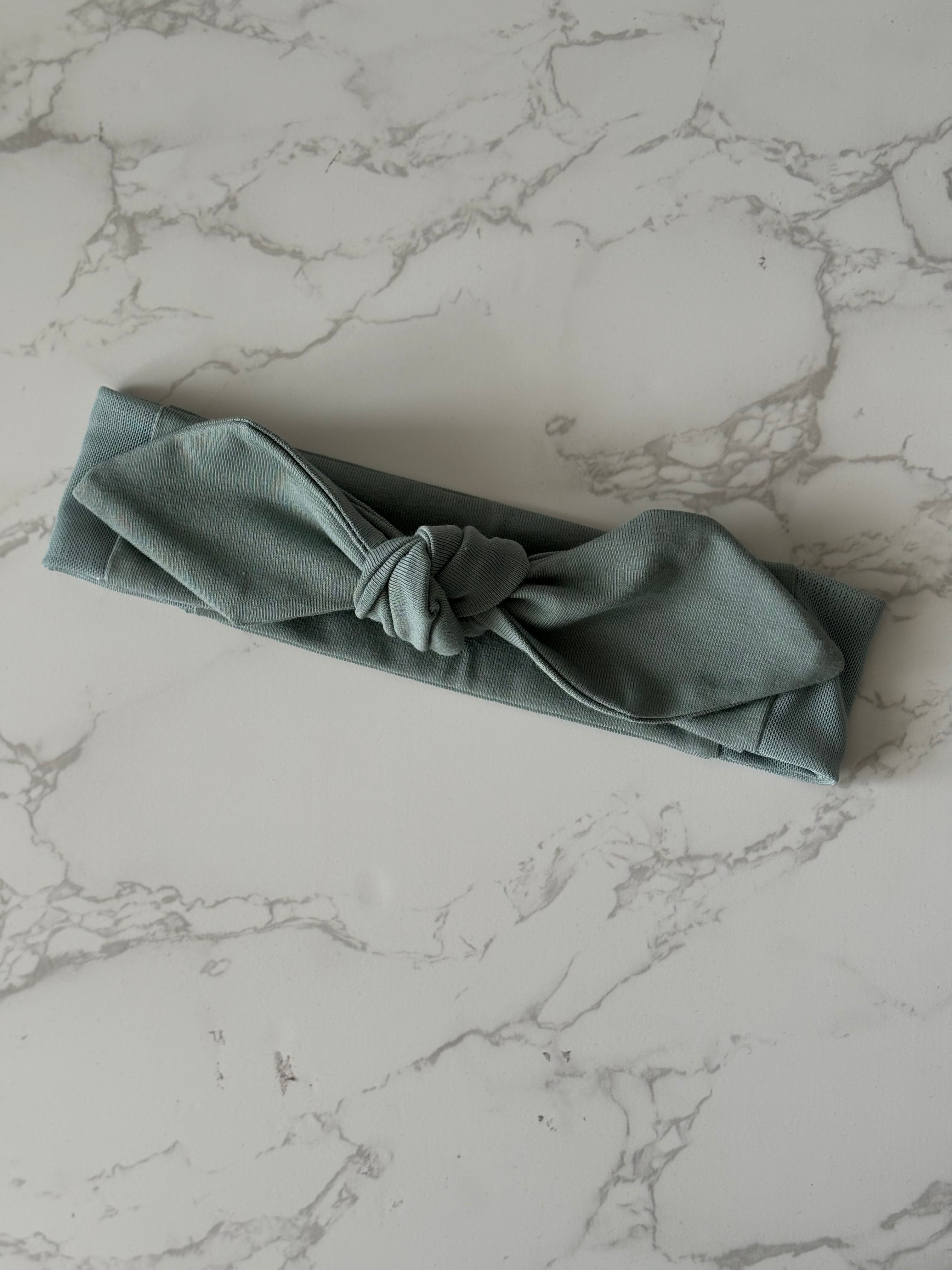 Bow Mesh Headband for Cochlear Implants and Hearing Aids - Solid Colour