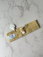 Diadema recta de color sólido para implante coclear/audífono