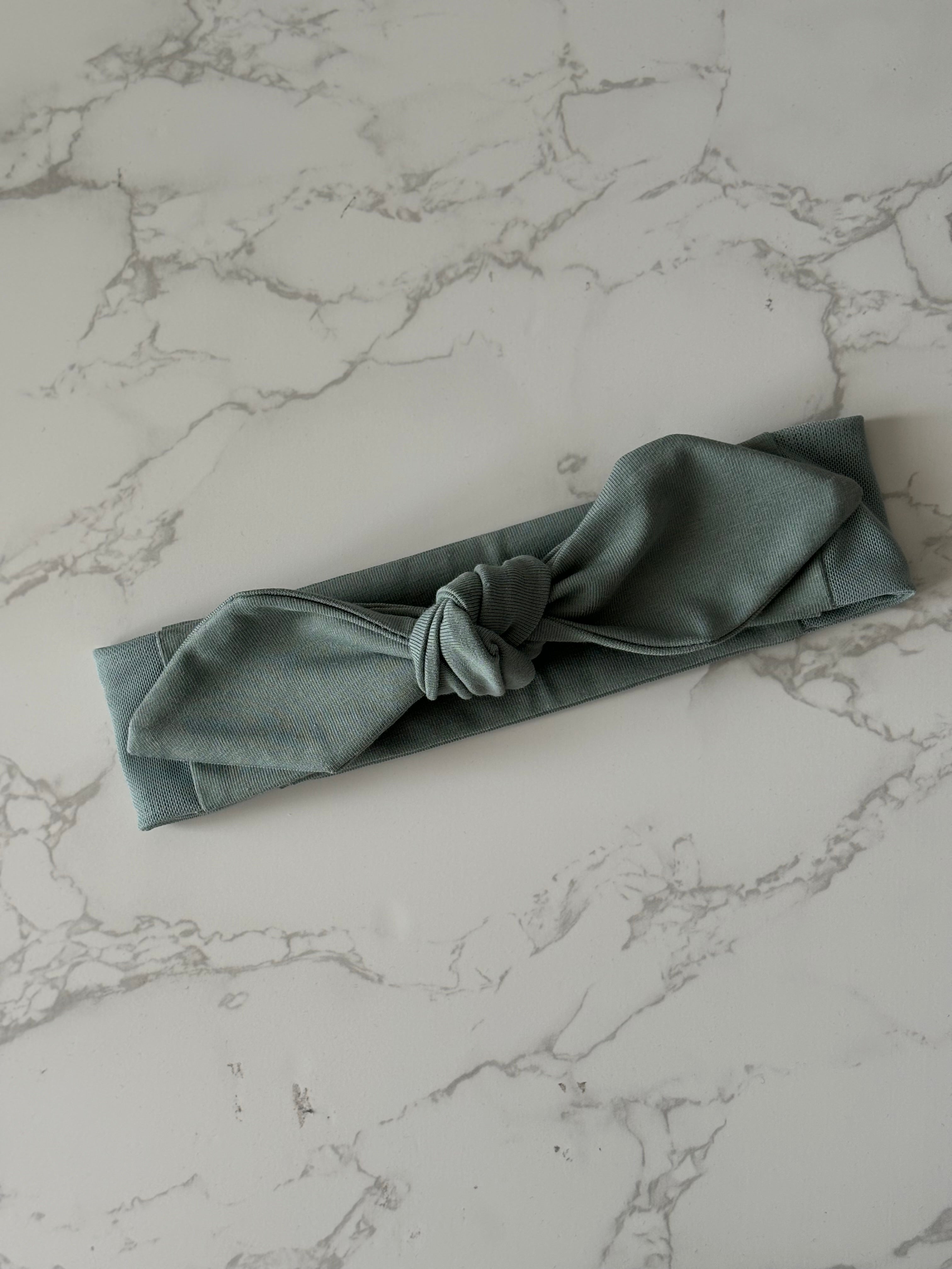 Bow Mesh Headband for Cochlear Implants and Hearing Aids - Solid Colour