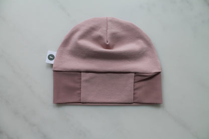 Baby Hat for Cochlear Implants and Hearing Aids. - Solid Colour