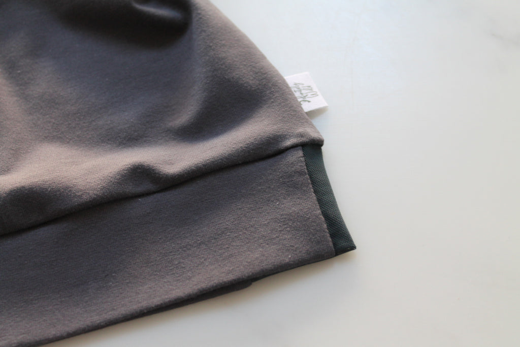 Cochlear Implant/Hearing Aid Solid Colour Knotted Hat