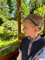 Cochlear Implant Elastic Headband - For Aqua +