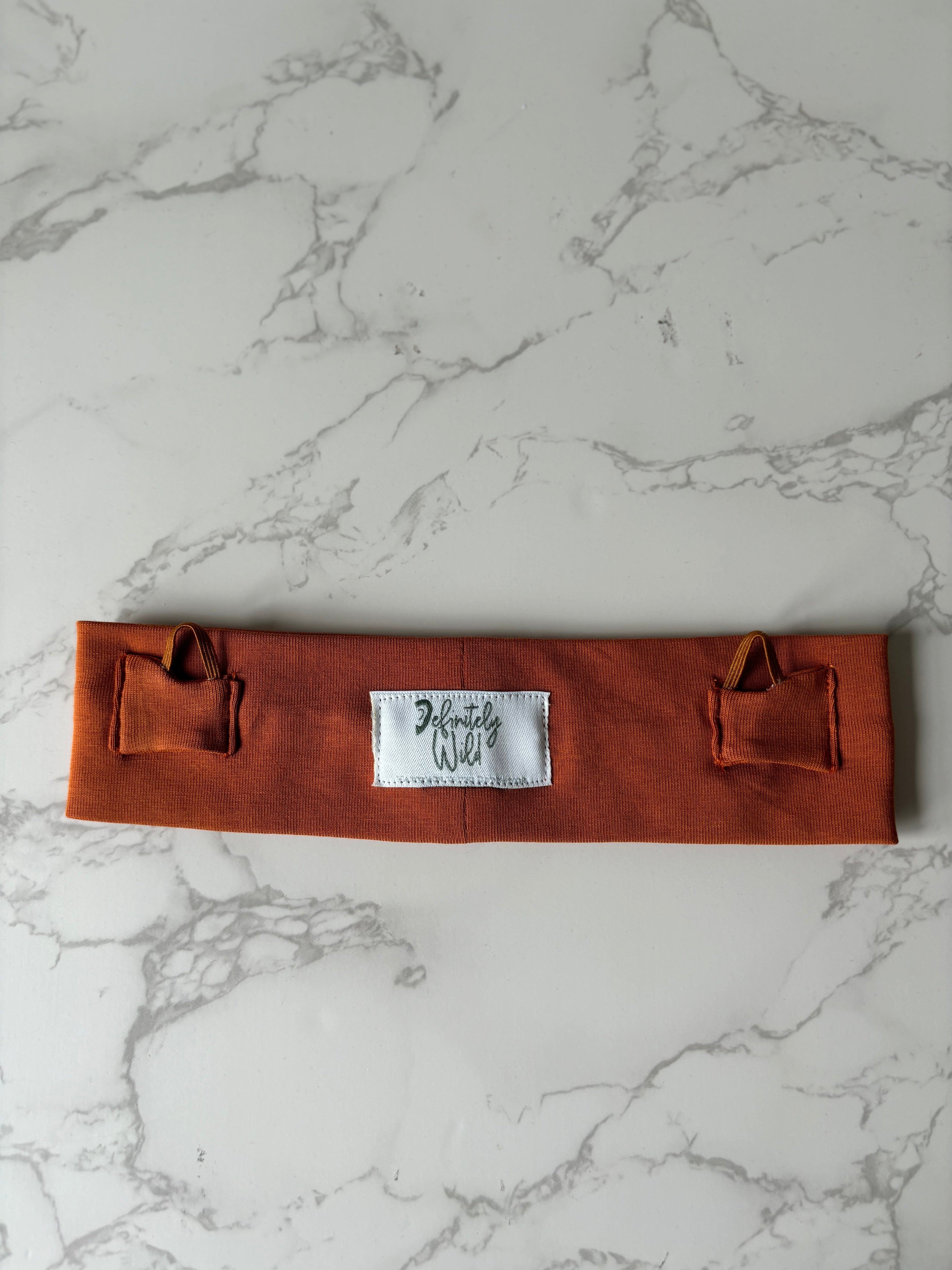 Straight Pocket Headband for Cochlear Implants - Solid Colour