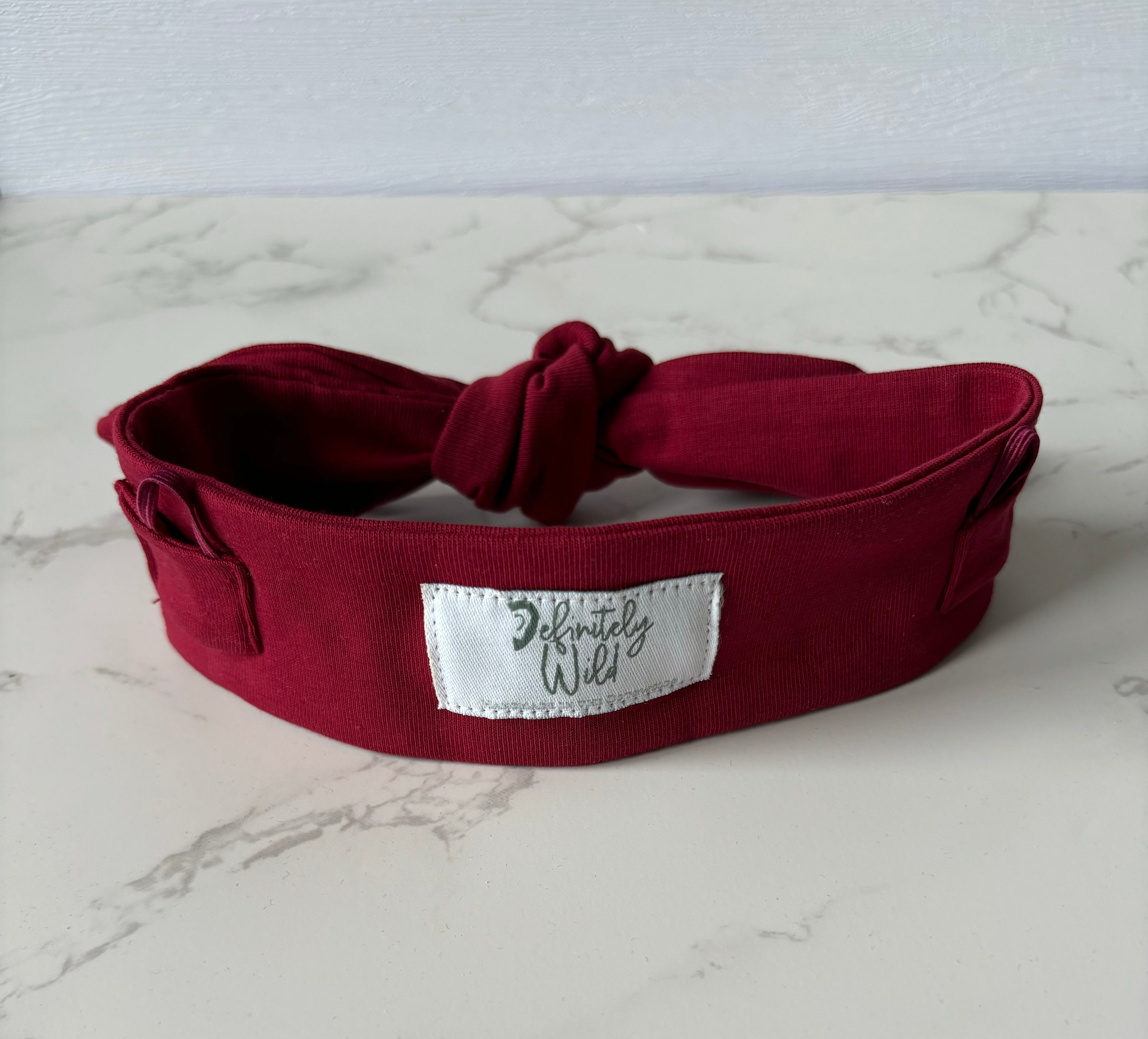 Diadema con lazo de color sólido para implante coclear/audífono