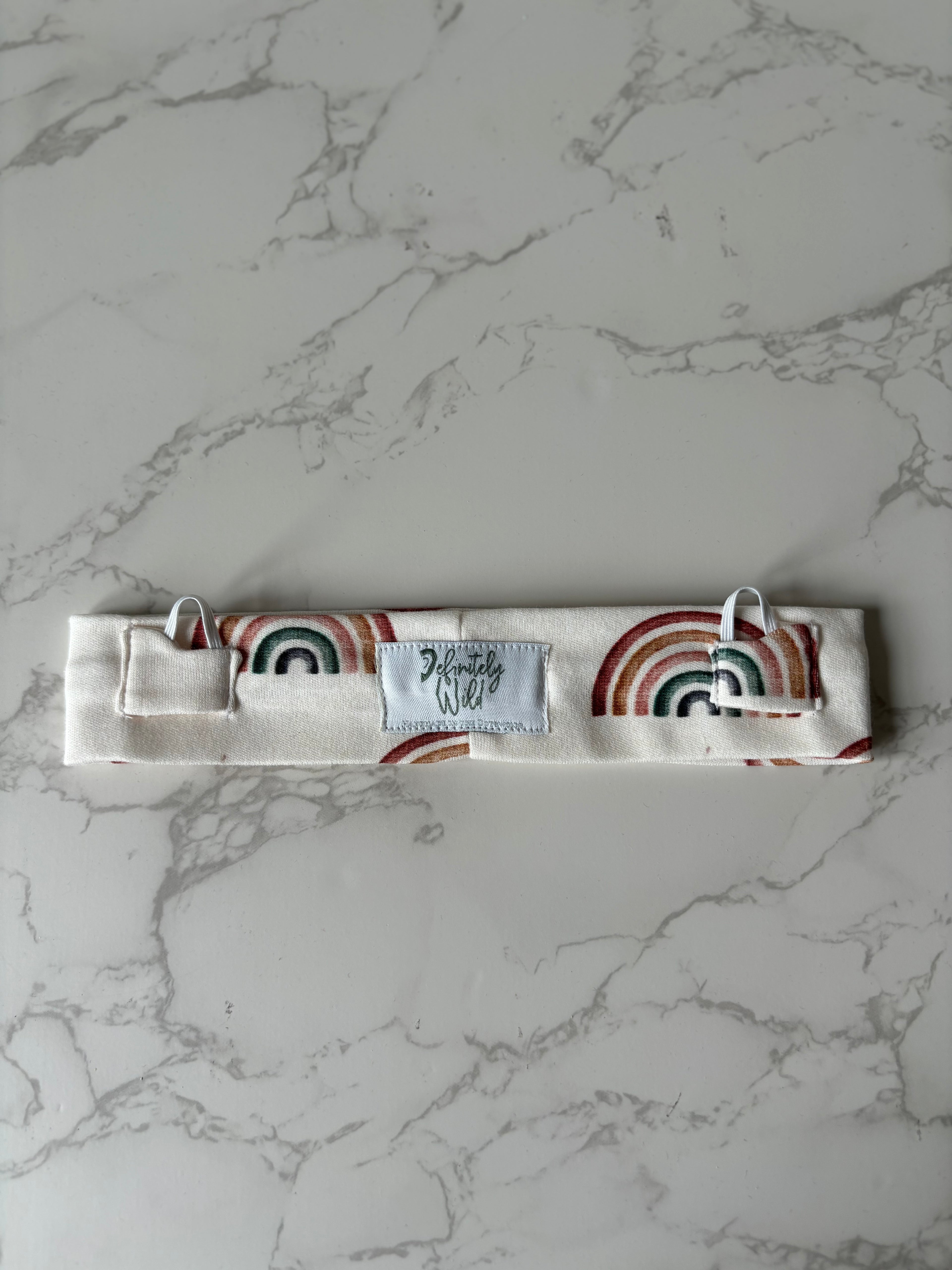 Straight Pocket Headband for Cochlear Implants - Print