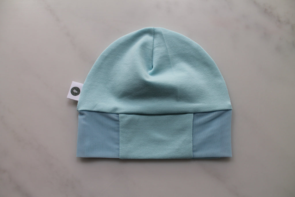 Baby Hat for Cochlear Implants and Hearing Aids - Solid Colour