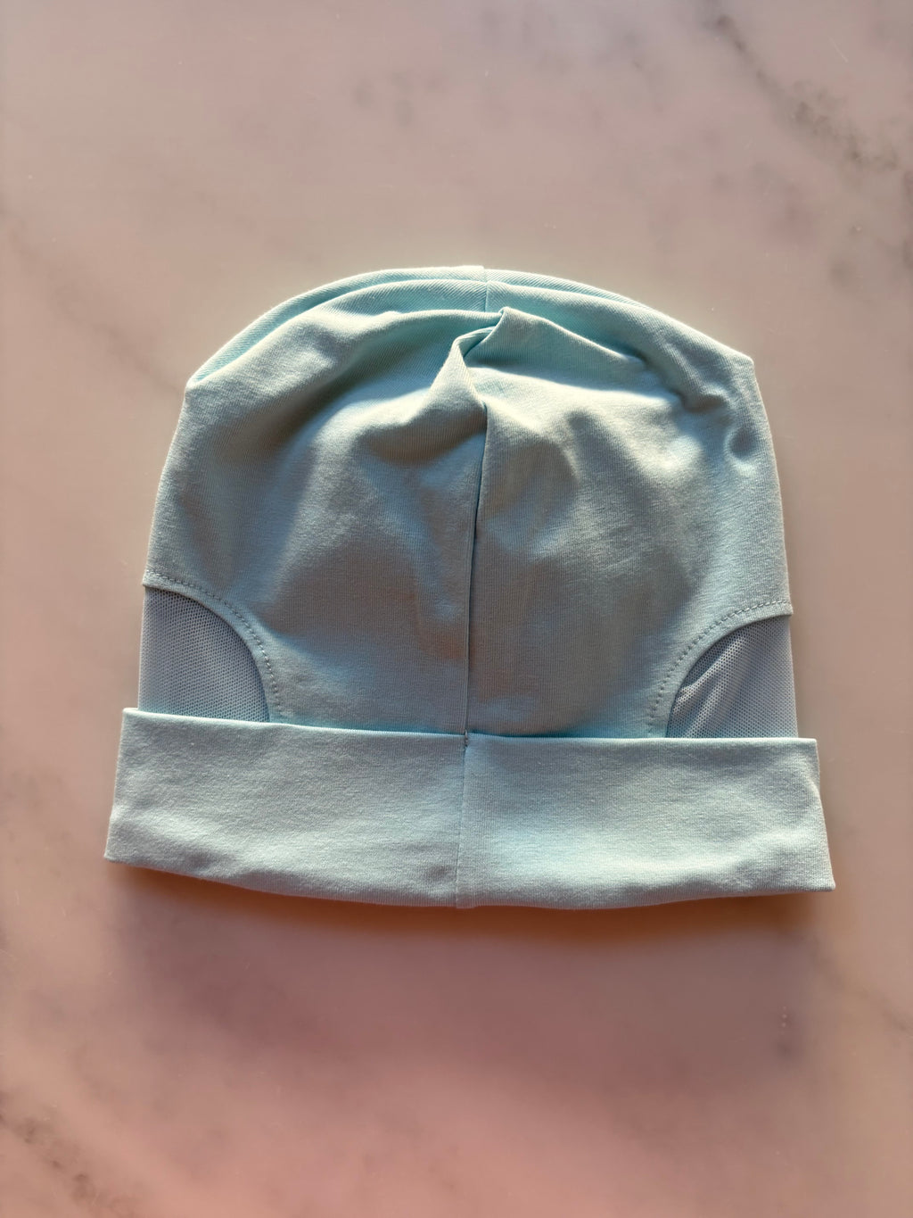 Einfarbige Beanie-Mütze für Cochlea-Implantate/Hörgeräte