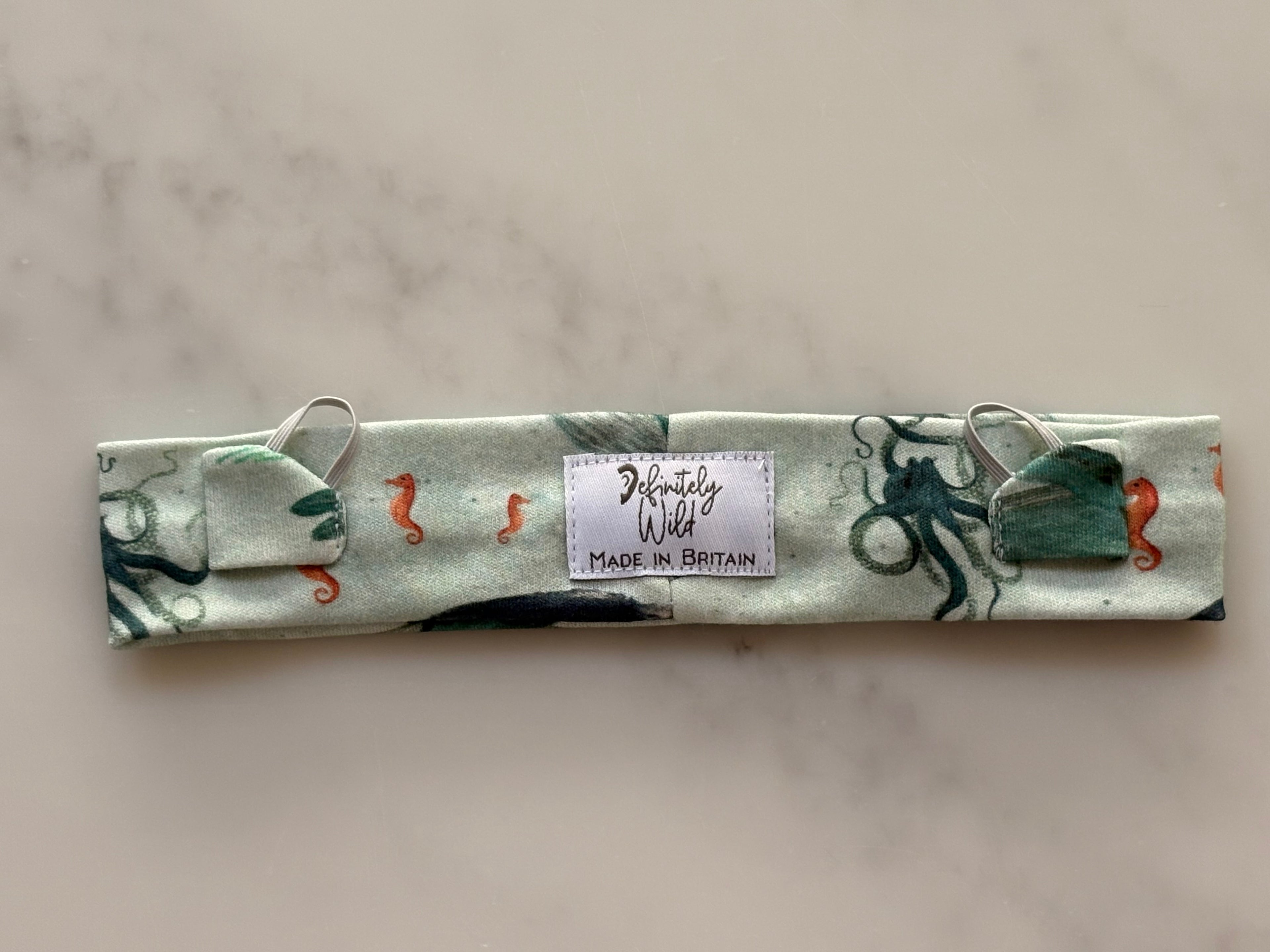 Straight Pocket Headband for Cochlear Implants - Print