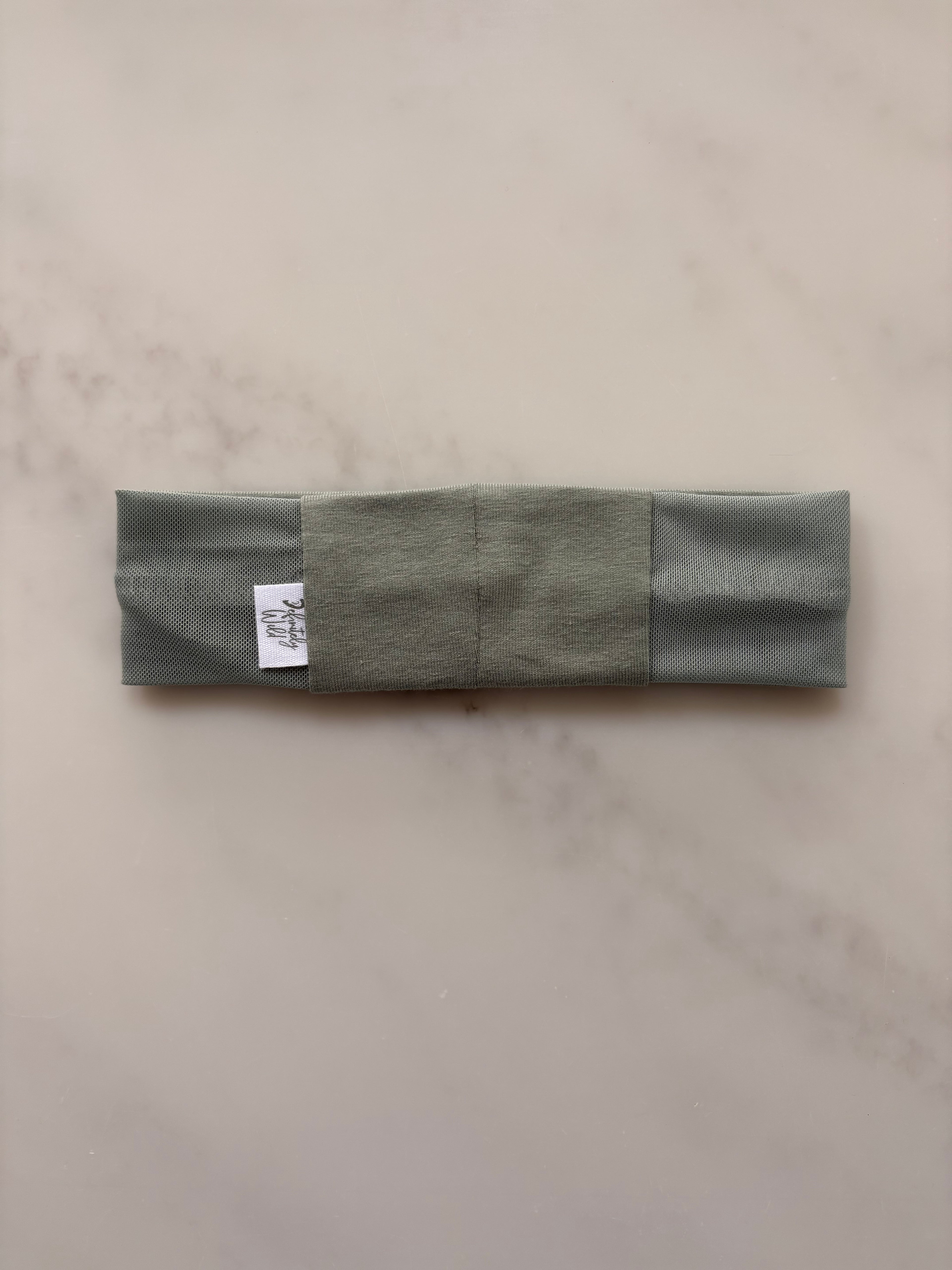 Straight Mesh Headband for Cochlear Implants and Hearing Aids - Solid Colour