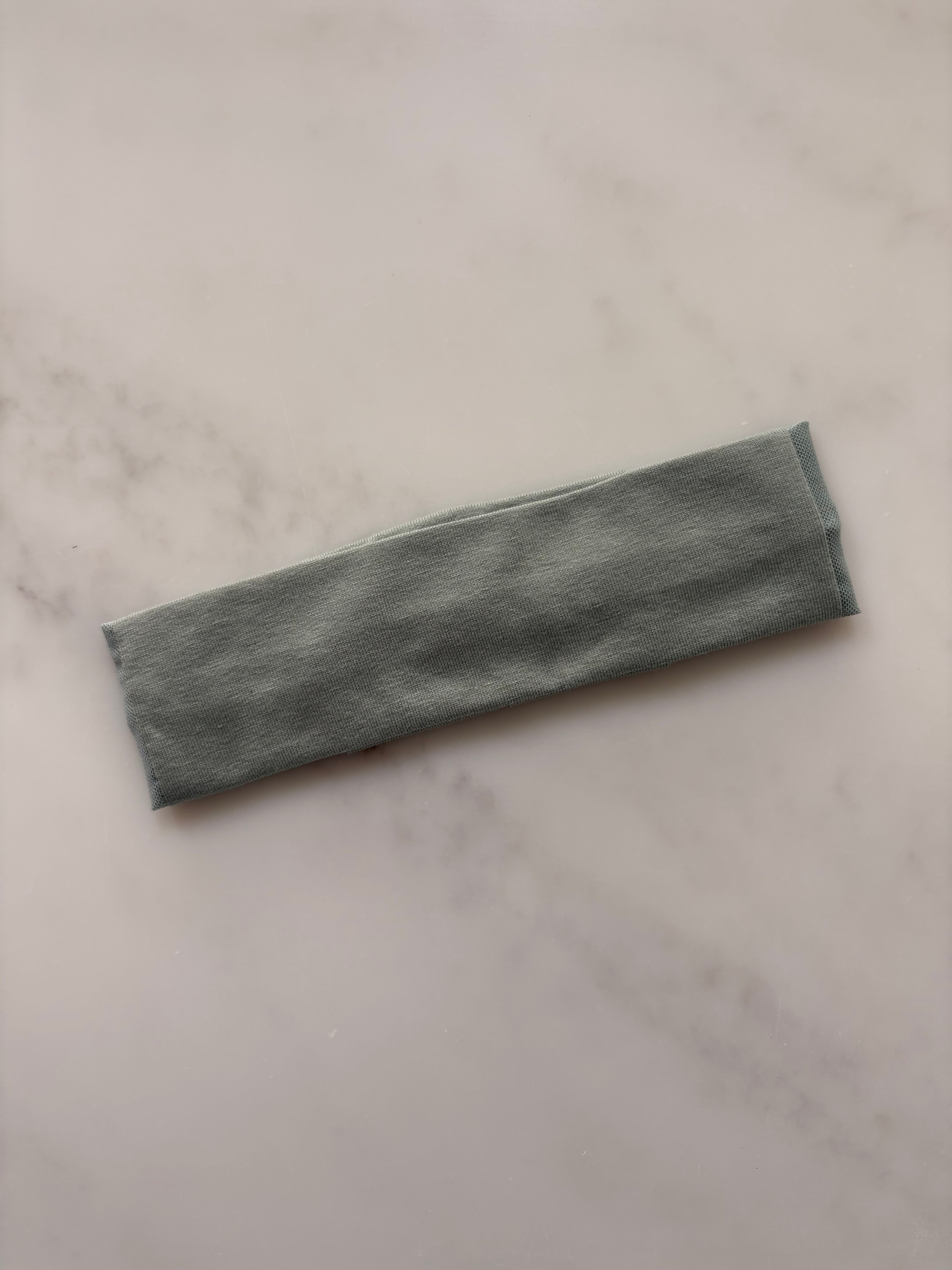 Straight Mesh Headband for Cochlear Implants and Hearing Aids - Solid Colour