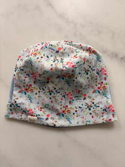 Slouchy Style Beanie Hat - Print