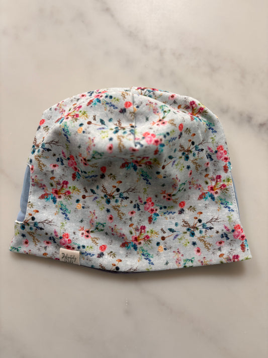 Slouchy Style Beanie Hat - Print