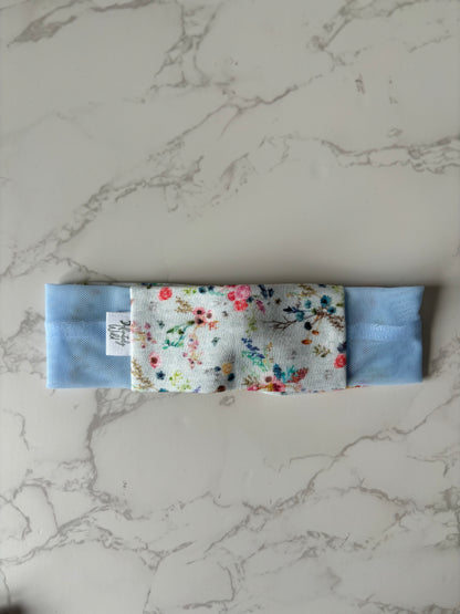 Twist Mesh Headband for Cochlear Implant/Hearing Aid  - Print