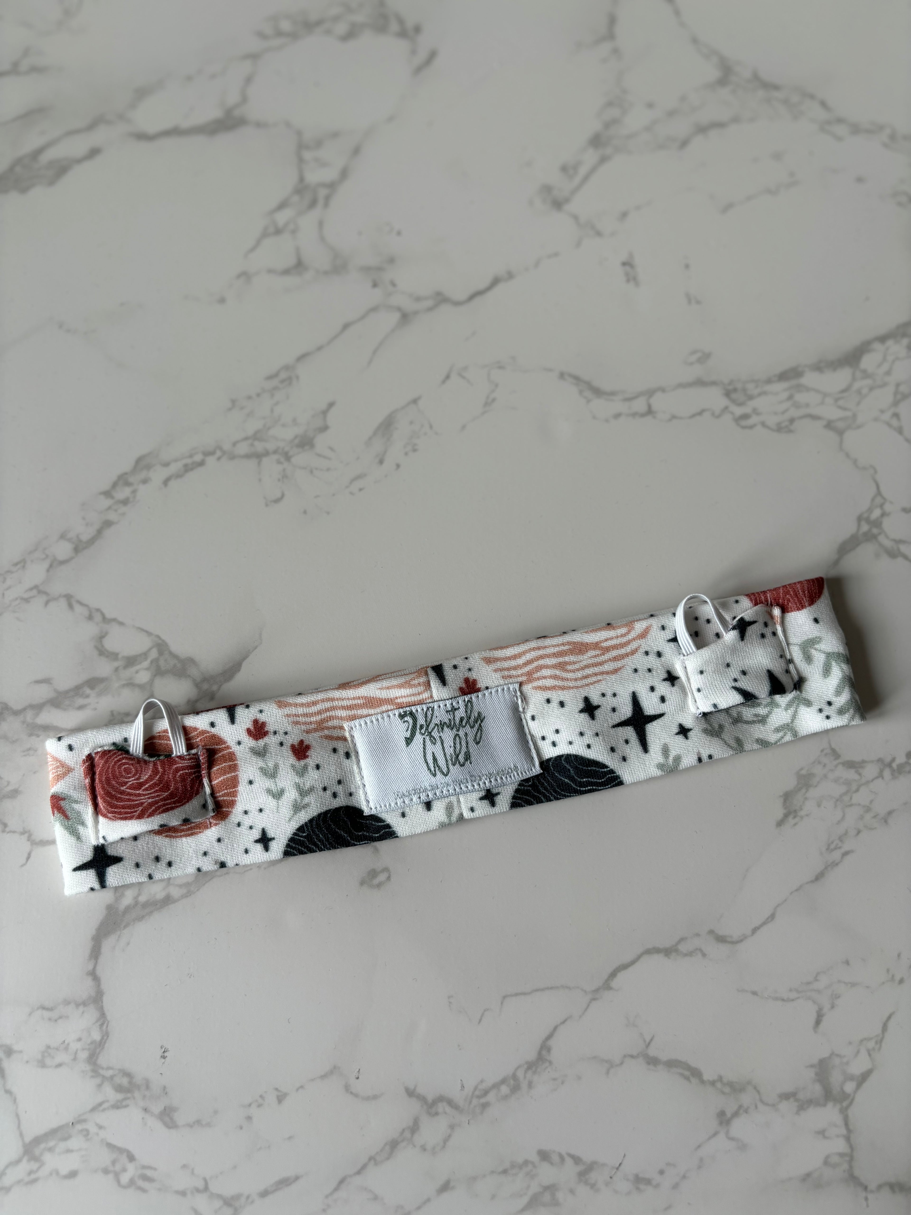 Twist Pocket Headband for Cochlear Implants - Print