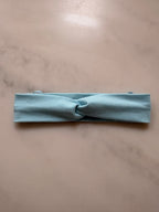 Cochlea-Implantat/Hörgerät, einfarbiges Twist-Stirnband