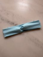 Cochlea-Implantat/Hörgerät, einfarbiges Twist-Stirnband