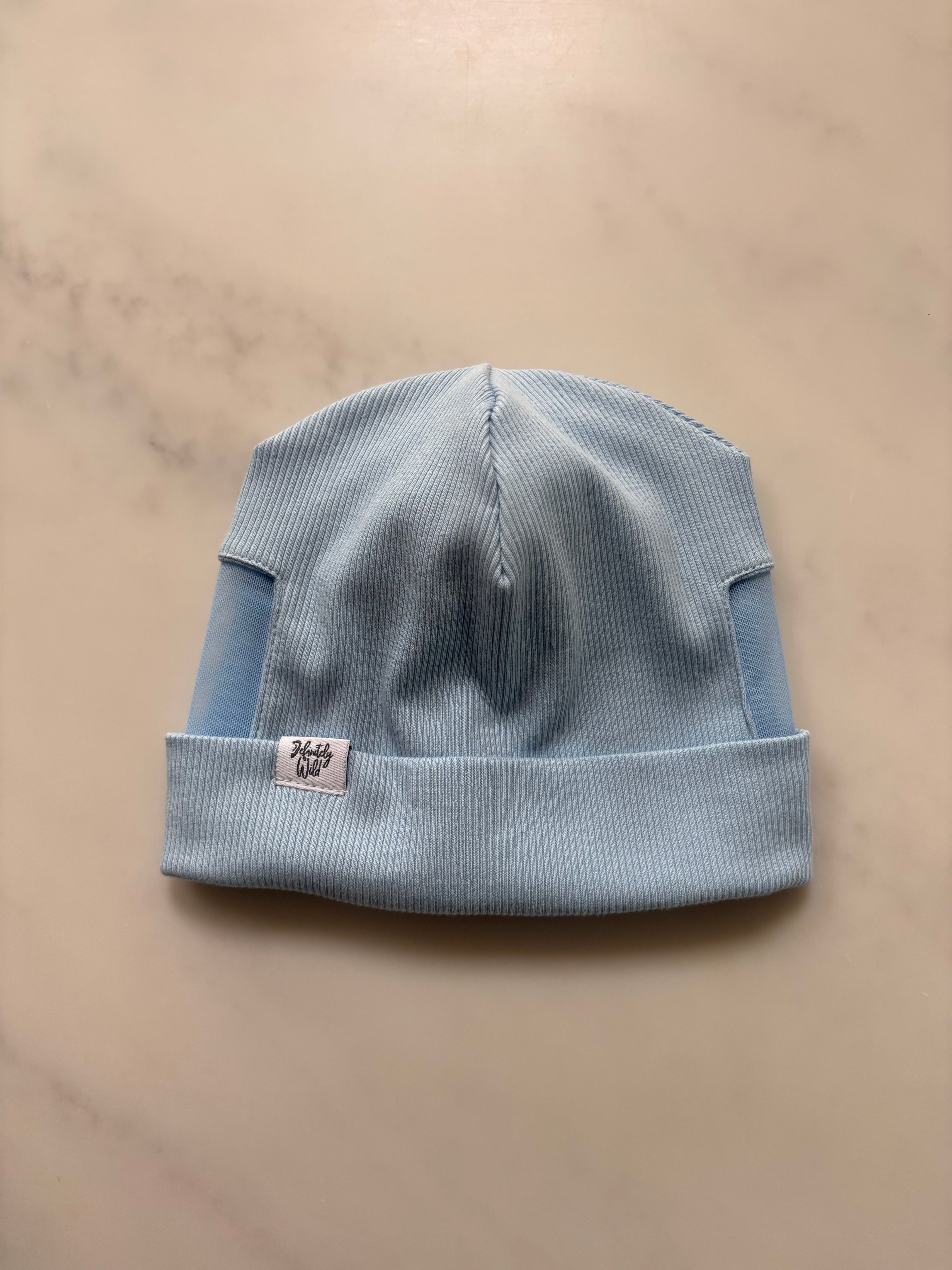 Ribbed Jersey Beanie - Turn Up Style