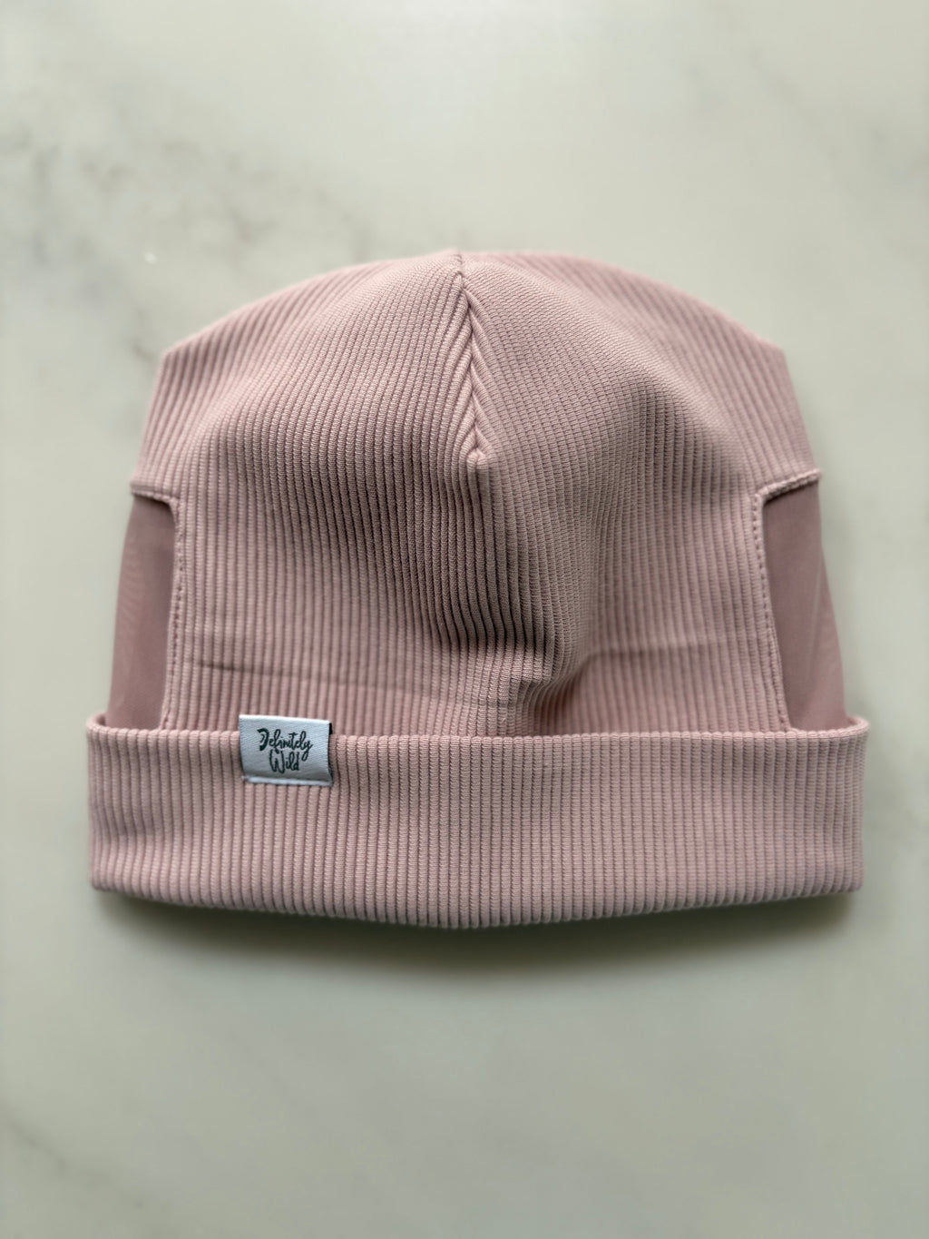Ribbed Jersey Beanie - Turn Up Style
