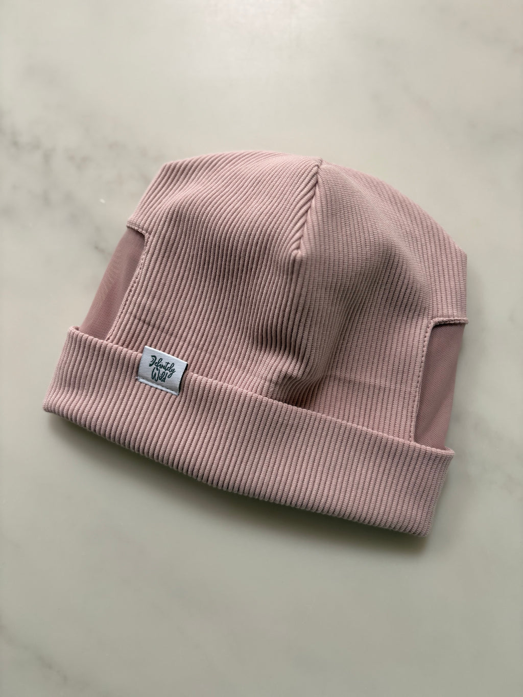 Ribbed Jersey Beanie - Turn Up Style