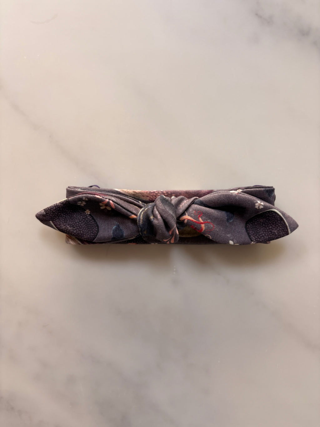 Bow Pocket Headband for Cochlear Implants - Print