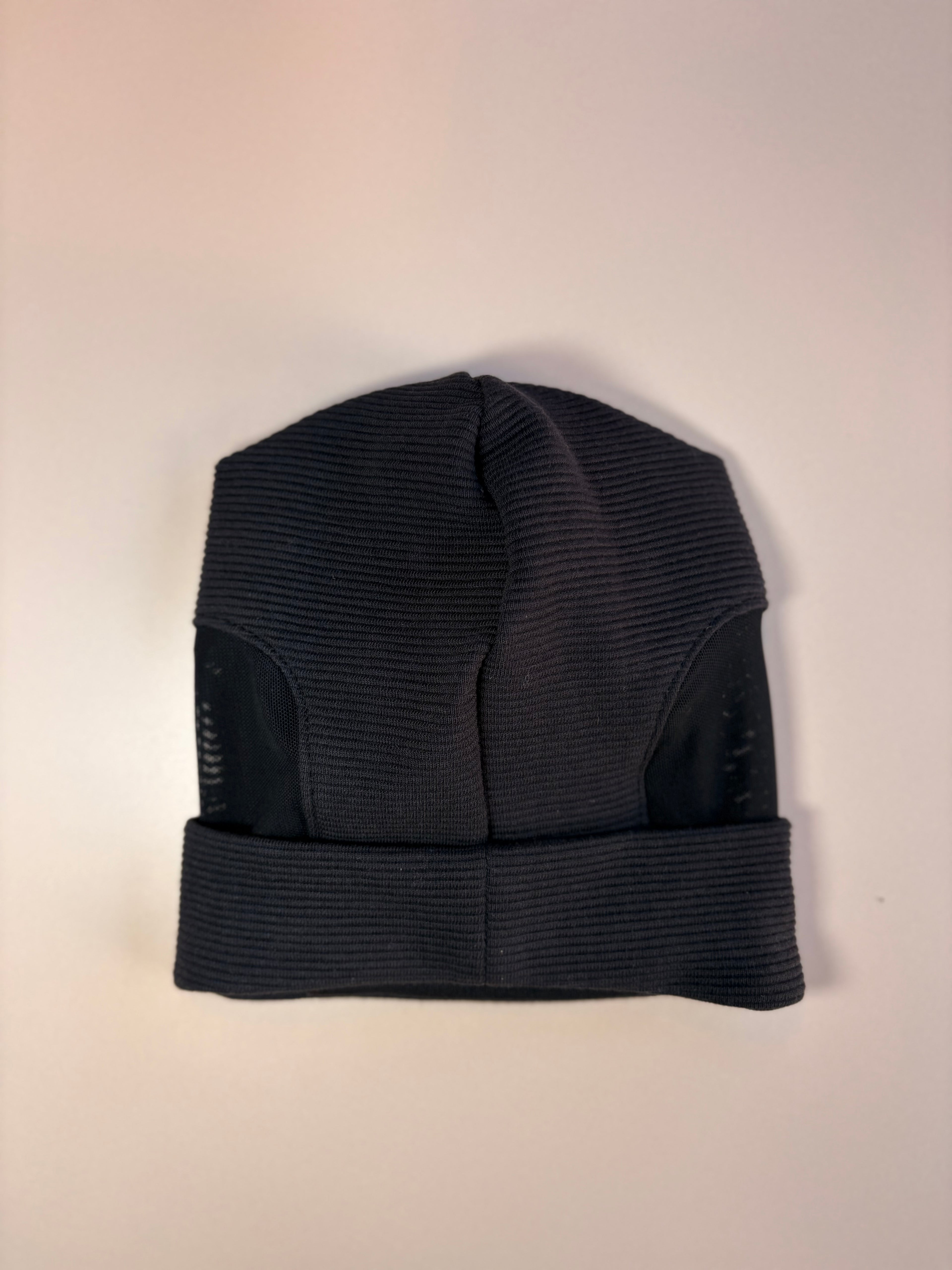 Ribbed Jersey Beanie - Turn Up Style