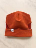 Ribbed Jersey Beanie - Turn Up Style